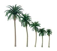 Cabilock Lot de 10 Palmiers Modèle Palmiers Modèle Coco pour Tous Les paysages Paysage Cake Topper Décoration Diorama Modèles Architecturaux