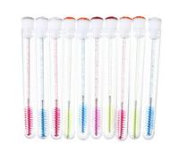 Cabilock Lot de 10 Tubes à Mascara Vides Multicolores 10 Ml Baguettes Rechargeables pour Extension de Cils Accessoires Maquillage Yeux Professionnelles Réutilisables