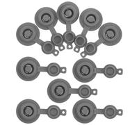 Cabilock Lot de 10 Valves de Gonflage en TPU pour Matelas Pneumatique et Oreiller Gonflable, Bouchons Étanches Anti-Fuite, Accessoires pour Camping et Voyages, Compatible Matelas