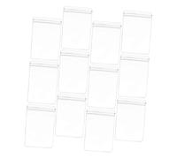 Cabilock Lot de 100 Pochettes à Bijoux Auto-scellantes Transparentes en PVC 4x6 Cm pour Rangement Et Protection Anti-oxydation des Boucles D’Oreilles, Paquet De Rangement Pratiques pour Bijouterie