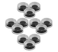 Cabilock Lot de 12 Autocollants Anti-Lumière LED pour Lunettes Intelligentes Feuilles Occultantes 05 CM Film de Protection Noir à Intensité Variable Compatible Équipements de