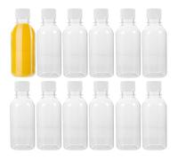Cabilock Lot de 12 bouteilles en plastique vides de 150 ml - Pour jus, yaourt, café, thé glacé