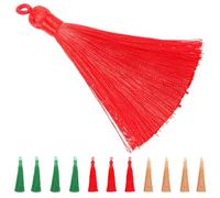 Cabilock Lot de 12 Pompons à Fabriquer en Tissu Doux avec Boucle pour Porte-clés, Marque-pages Délicats et Accessoires de Loisirs Créatifs Faciles à Transporter