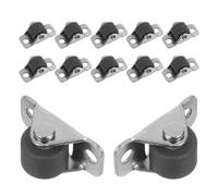 Cabilock Lot de 12 Roulettes de Tiroir de 127 CM Galets de Guidage Directionnels pour Meubles et Bureaux Remplacement des Roulettes de Rechange pour Tiroirs Multi-Usages pour Petits