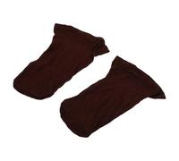 Cabilock Lot de 12 sets de Bonnets pour Postiche en Maille Respirante Filet Élastique Invisible en Nylon Solide Taille Unique Extensible Couleur Marron Foncé Cosplay et Usage Quotidien