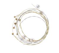 Cabilock Lot de 16 Cordes de Lyre en Acier Solide Kit Complet de Remplacement Pratique pour Lyre 16 Cordes Accessoires pour Harpe pour Réparation et Entretien Musical