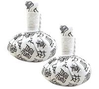 Cabilock Lot de 2 Balles de Massage à Base de Plantes, Compresses Chauffantes pour Moxibustion, Adaptées pour Massage des Yeux et Épaules