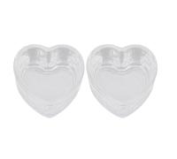 Cabilock Lot de 2 Bols pour Hamster et Chinchilla en Verre, Anti-éclaboussures, Facile à Nettoyer, pour Alimentation Quotidienne en Intérieur