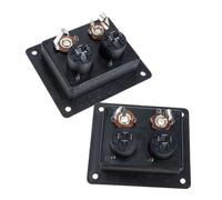 Cabilock Lot De 2 Connecteurs De Câbles pour Haut-Parleur Arrière Bornes De Connexion pour Caisson De Basses Connecteurs pour Caisson De Basses Connecteurs pour Haut-Parleur pour