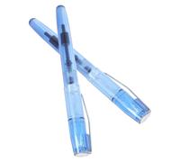 Cabilock Lot de 2 Feutres Pinceaux de Calligraphie avec Pointe Souple Flexible en Nylon, Rechargeables à Encre, pour Écriture Méditative sur Papier Xuan et Carnets