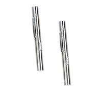 Cabilock Lot de 2 Lampes Stylo Médicales LED Rechargeables en Métal Argenté Compactes et Portables Lumière Blanche et Jaune pour Usage Professionnel en Médecine et Soins Infirmiers