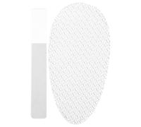 Cabilock Lot de 2 limes à pieds en verre nano outil de pédicure double face - exfoliant pour talons secs et crevassés - lime pour éliminer les peaux mortes et prendre soin de vos pieds