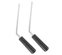 Cabilock Lot de 2 Poignées Universelles pour Machine à Pop-Corn Professionnelle Poignées de Rechange Résistantes à la Chaleur Accessoires Compatibles pour Couvercle pour Soirées Cinéma