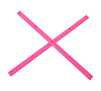 Cabilock Lot de 2 Protections de Rails pour Skateboard 14,15 X 0,67'' en Plastique Rose, Accessoires de Skateboard Absorption des Chocs, Pare-Chocs de Protection pour Longboard, Skatepark