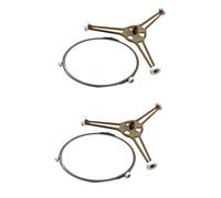 Cabilock Lot de 2 Rouleaux de Remplacement pour Plateau Tournant à - Compatibles avec La Plupart Des - pour Une Cuisson Uniforme 2 Pièces