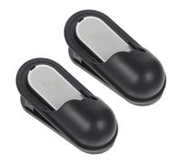 Cabilock Lot de 2 taille-crayons à dessin en papier abrasif pour aiguiser les crayons pastel, stickslead, croquis, broyeur à crayon, enfant, animal, portable, en aluminium