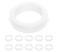 Cabilock Lot de 20 cache-bride pour tuyau d'eau : cache-bride décoratif pour tuyau d'eau, anti-fuite et trou de ventilation de 60 mm pour cuisine et salle de bain