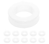 Cabilock Lot de 20 cache-bride pour tuyau d'eau : cache-bride décoratif pour tuyau d'eau, anti-fuite et trou de ventilation de 45 mm pour cuisine et salle de bain