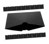 Cabilock Lot de 20 Pochettes CD DVD en Papier Kraft Noir, Enveloppes d'emballage Résistantes pour Rangement Disque, Protection Solide pour Collection, Utilisation Polyvalente