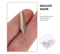 Cabilock Lot de 20 Pointes de Rechange Universelles en Acier pour Stylos-Plumage Kit 4 Tailles 038Mm Ef 05Mm F 05Mm Clair pour Écriture Calligraphie et Peinture Professionnelle