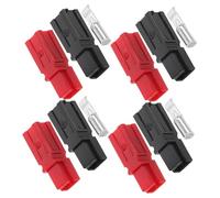 Cabilock Lot de 20 sets de Connecteurs d'Alimentation Unipolaires 30A 600V à Connexion Rapide Kit Modulaire Haute Puissance pour Chariots Élévateurs Voiturettes de Golf et Équipements