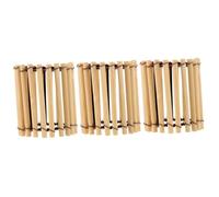Cabilock Lot De 3 Abat-Jours En Bambou Et Rotin Pour Lustre Style Rustique Tissé Style Traditionnel Style Rétro Pour Luminaire De Plafond