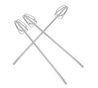 Cabilock Lot de 3 Accessoires Fouet en Acier Inoxydable 300 Petit Embout Hexagonal, Compatible Batteur Électrique Cuisine, Mixeur Plongeant Professionnel, Pâtisserie et Préparation