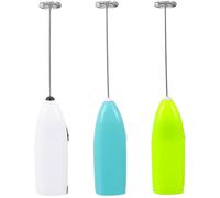 Cabilock Lot de 3 Agitateurs Manuels pour Résine Époxy Mélangeurs à Gobelet en Plastique Solide Couleurs Vert Bleu et Blanc Outils de Barre d'Agitation pour Bricolage DIY et Création