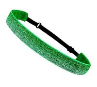 Cabilock Lot de 3 Bandeaux Élastiques Antidérapants pour Yoga Femmes, Taille Unique, Couleurs Rouge Vert Noir, Bandeaux de Sport Respirants et Confortables pour Exercice et Activités