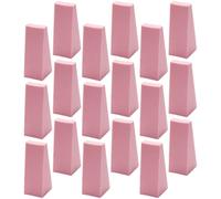 Cabilock Lot de 3 Packs de 24 Éponges à Ongles Dégradées Roses, Mini Blocs en Éponge Douce Multi-faces pour Nail Art, Accessoires Manucure Maison pour Effet Ombré, Outils Pratiques