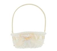 Cabilock Lot De 3 Paniers À Fleurs Tissés Avec Poignées Compacts Et Portables Pour Décoration De Mariage Style Aléatoire
