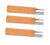 Cabilock Lot De 3 Poignées De Rechange En De Rose Pour Couteaux De Cuisine Pour Bricolage Hachoir Coupe-Bordures Beige