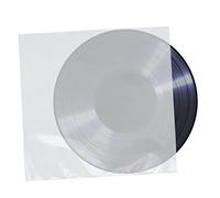Cabilock Lot de 30 Pochettes de Protection pour Disque Vinyle, en Cpp, Épaisses et Élargies, Ouverture Facile, pour Rangement des Vinyles