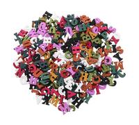 Cabilock Lot De 300 Lettres En Bois Pour L'Éducation Précoce Lettres De L'Alphabet À Faire Soi-Même Blocs De Bois Alphabet Montessori Petits Alphabets