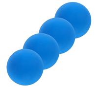 Cabilock Lot de 4 Balles de Squash en Caoutchouc Bleu Mini, Balle D'entraînement Rebondissante Haute Performance, Équipement D'entraînement pour Joueurs Débutants, Intérieur et Extérieur,