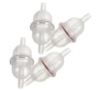 Cabilock Lot de 4 Coupelles de Récupération pour Chaudière Murale, Récupérateur de Condensation en Plastique, 6,20x2,50x2,50cm, pour Chaudière Murale et Cheminée