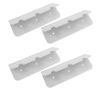 Cabilock Lot de 4 Crochets de Siège Gonflable en PVC Gris pour Bateau Support de Fixation Robuste Compatible Kayak Canot Pneumatique et Barque à Rames Accessoires Nautiques Sécurisés et