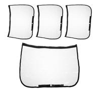 Cabilock Lot de 4 Housses de Protection Étanches en PVC pour Bornes de Recharge Électrique Anti-Pluie et Anti-Poussière Compatibles Véhicules Électriques Protection Extérieure Solide et