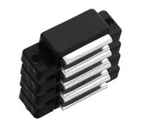 Cabilock Lot De 4 Loquets Magnétiques pour Portes D'armoires Loquet Tactile pour Hotte Charnière De Remplacement Polyvalent pour Facile À Ouvrir