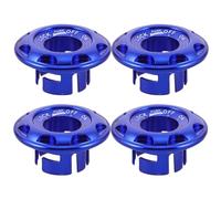 Cabilock Lot de 4 pièces de modification pour : capuchon de clé de contact en alliage d'aluminium - couvercle de contacteur de pour modification