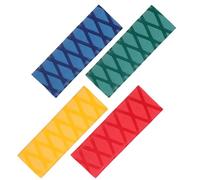 Cabilock Lot De 4 Protections Pour Manches De Couteaux De Chef Gaine Thermorétractable Facile À Installer Antidérapante Avec Code Couleur