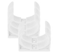 Cabilock Lot de 5 Clips pour Filtre à Eau, Fixation en Plastique pour Boîtier de Membrane, Clips Petits pour Cartouche Filtrante T33, Support Filtre Eau Potable, Accessoires pour