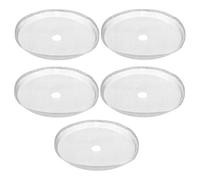 Cabilock Lot de 5 filtres à café pressés à froid 350 ml, 150 mailles, en acier inoxydable, réutilisables, pour machines à café expresso