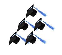 Cabilock Lot De 5 Mini De Bouteille De Vin pour Docteur Décorations De Fête De Remise De Diplôme À Pompon pour De