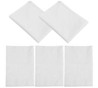 Cabilock Lot de 5 Paquet de Sable en Plastique Blanc Imperméable Tissage Fin, Paquet Multi-usages pour Prévention des Inondations et Collecte des Déchets