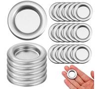 Cabilock Lot de 50 petits porte-encens en métal pour cônes d'encens à refoulement - Idéal pour les sessions de méditation et de relaxation