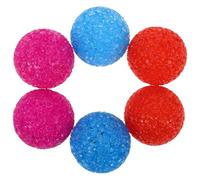 Cabilock Lot de 6 Balles Clochettes pour Chat en Plastique, Jouets Interactifs pour Stimuler L'instinct de Chasse, Faciles à Rouler, pour Jeu Interactif et Indépendant Couleur Aléatoire