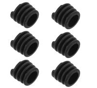 Cabilock Lot de 6 Bouchons de Vidange en Caoutchouc à Expansion pour Kayak 4,5×3 Cm avec Anneau, Étanches et Résistants, Accessoires Universels pour Kayak Sit-on-Top, Canoë et Sports