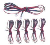 Cabilock Lot De 6 Câbles De Connexion De Moteur Pour Imprimante 3D Adaptateur De Moteur Fournitures Pour Imprimante 3D Faisceau De Câbles Fils De Connexion Outils Pour