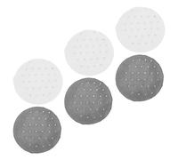 Cabilock Lot de 6 Filets à Cheveux Invisibles pour Chignon de Danseuse, Ornés de Strass, Taille Unique, Légers et Flexibles, Coloris Noir et Blanc, Accessoires Coiffure pour Ballet,